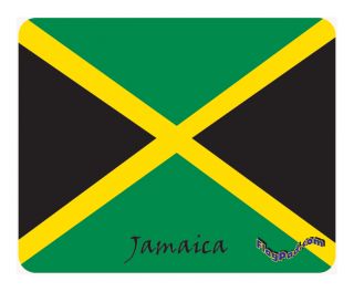 Jamaica Flag Mouse Pad
