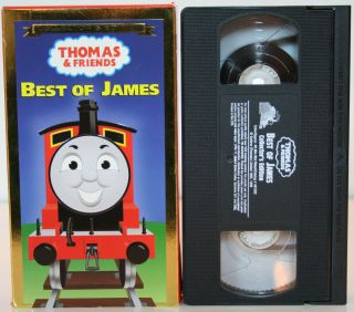 Thomas and Friends Best of James VHS Movie Video Tape Tank Engine