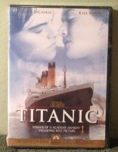James Cameron Titanic Widescreen DVD Out of Print New