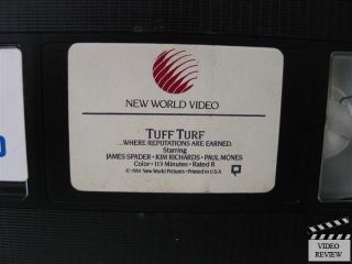 Tuff Turf VHS James Spader KM Richards Paul Mones