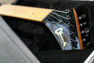 Jackson Charvel Model 1A Black Super Strat Electric Guitar w Case 1987