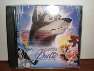 Balto by James Horner CD Nov 1995 MCA USA Promo