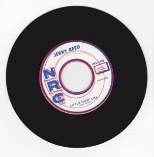 Hear Rockabilly Bopper 45 Jerry Reed Little Lovin Liza NRC 5008