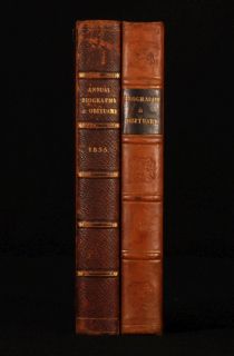 1835 36 2 Vol Annual Biography and Obituary 1835 1836