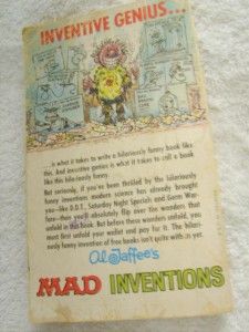 Al Jaffee Mad Inventions 6 Paperback Book