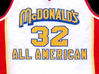 Lebron James McDonald All American Jersey White New Any Size