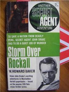 Secret Agent Man TV Series Tie in PB Book 1966 Storm