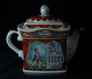 James Sadler William Shakespeare Porcelain Teapot