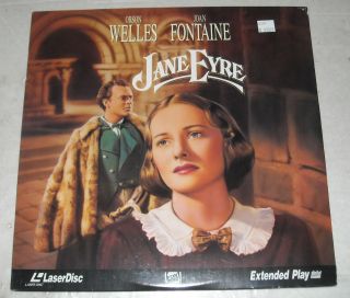 SEALED Movie Laserdisc 1944 Jane Eyre Orson Welles Joan Fontaine