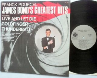 Franck POURCEL LP James Bonds Greatest Hits Paramount
