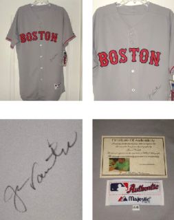 Jason Varitek Autographed Jersey Red Sox w Proof