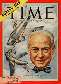 1953 Cover Time James H Dutch Kindelberger Aviation Original