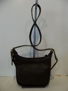 Coach 9950 Janice Legacy Brown Leather Shoulder Handbag 3