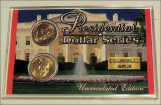  and 2009 D Presidential Dollar Inaugural Issue James K Polk BU
