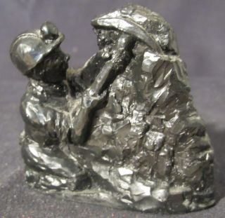 British Coal Sculpture Miner Figurine