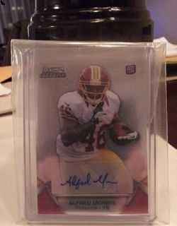 2012 Bowman Sterling Alfred Morris Auto RC Redskins Hot
