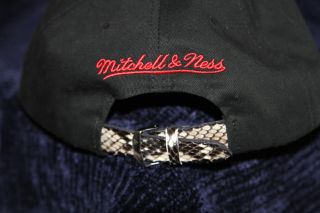  Bulls Snakeskin Snapback Mitchell Ness Kanye jayz Big Sean Hats
