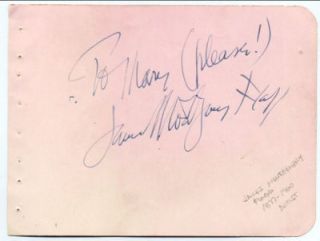 Original Autograph James Montgomery Flagg I Want You