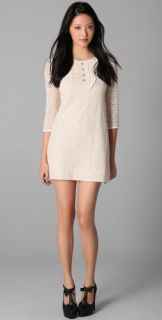 Juicy Couture 3/4 Sleeve Lace Dress
