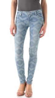 7 For All Mankind Rolled Skinny Jeans