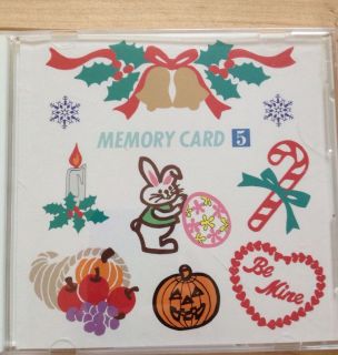 Janome Embroidery Card 5 Holiday Series