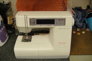 janome 8000 sewing and embroidery machine for parts or repair not