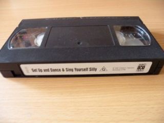 Sesame Street Dance and Sing Yourself Silly PAL VHS Video VGC