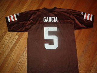 Vintage Jeff Garcia Cleveland Browns Jersey Sz LG XL