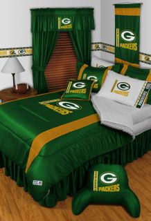 Green Bay Packers NFL Twin Full Queen Comforter Bed Set