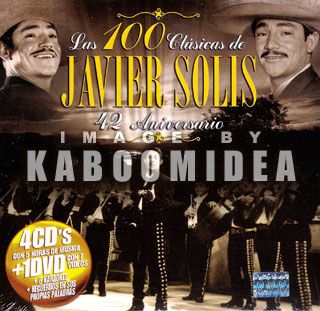 Javier Solis Las 100 Clasicas 4 CD 1 DVD Exitos New