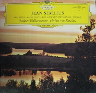 Jean Sibelius Vinyl LP 139 016 Deutsche Grammophon VG