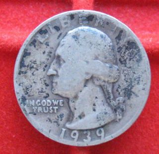 1939 D Silver Washington Quarter J $1 44 Combined Fill Your Book