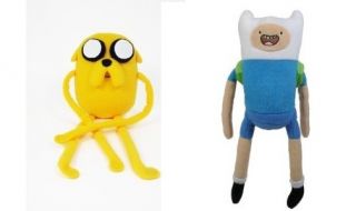 Jazwares Adventure Time with Finn Jake 10 Plush Set of 2 14220