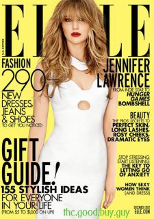 brand New Elle Jennifer Lawrence Hunger Games Bombshell December