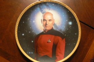 Star Trek Captain Jean Luc Picard Limited Edition Plate