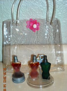 Jean Paul Gaultier Perfumes 2 Womans 1 Mens Bag