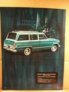 1965 Kaiser Jeep Wagoneer Sales Brochure