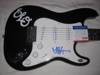 Jeff Lynne Signed Guitar ELO Autographed PSA DNA Proof