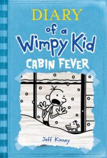 Diary of A Wimpy Kid Cabin Fever Hardcover Jeff Kinney New