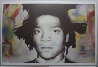  Brainwash Icons New York 2010 Postcard Jean Michel Basquiat
