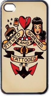 Sailor Jerry Tattoohard Case Cover for iPhone 4 4S