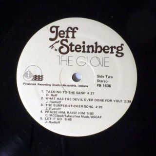 Jeff Steinberg The Glove LP USA Pinebrook