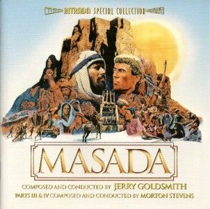 JERRY GOLDSMITH & MORTON STEVENS / MASADA / 2 CD SET / SEALED