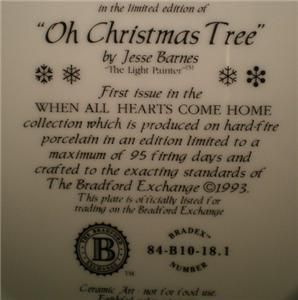 Oh Christmas Tree Jesse Barnes When All Hearts Come Home