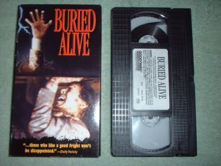 Buried Alive VHS 1991 Tim Matheson Jennifer Jason Leigh RARE