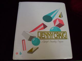 Jenny Craig Lifestyle Counseling Program 16 Cassette Tapes