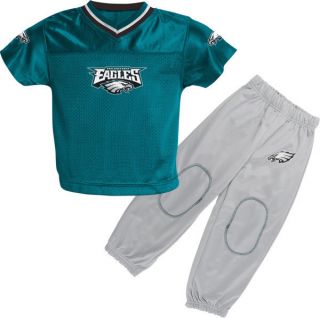 Philadelphia Eagles Toddler Football Jersey and Pant Set