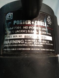 Porter Cable Adjustable Router Model 7301 Edge Laminate Trimmer Base