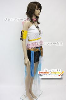 Final Fantasy x 10 Yuna Cosplay Costume