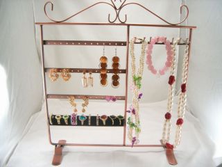 Earrings Necklace Ring Jewelry Display Stand Holder Tree D004
